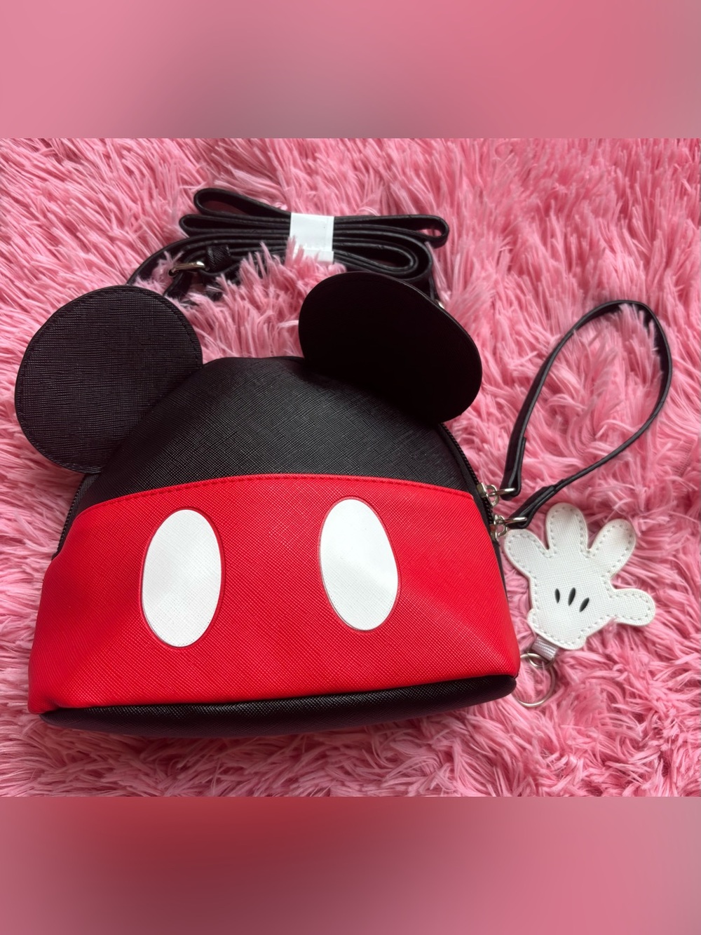 Disney Mickey Mouse Red, Black and White Crossbody Bag or wristlet